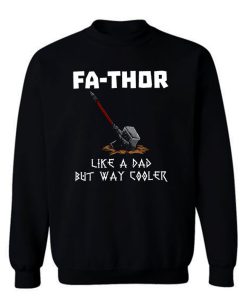Fa Thor Viking Fathers Day Sweatshirt