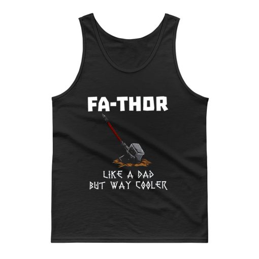 Fa Thor Viking Fathers Day Tank Top