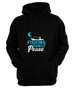Fishing Family Peace Hoodie