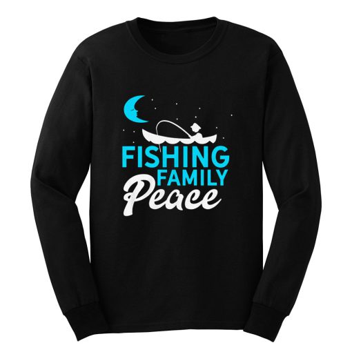 Fishing Family Peace Long Sleeve