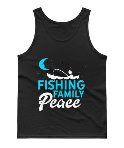 Fishing Family Peace Tank Top