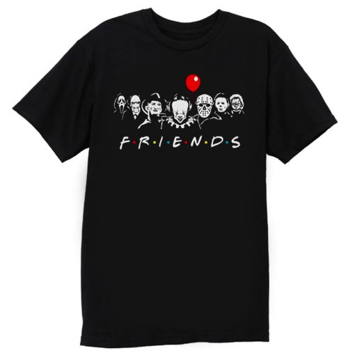 Friends Horror Movie characters T Shirt
