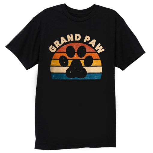 Grandpa Paw Pet Animal Lover T Shirt