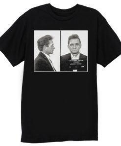 Johnny Cash Mugshot T Shirt