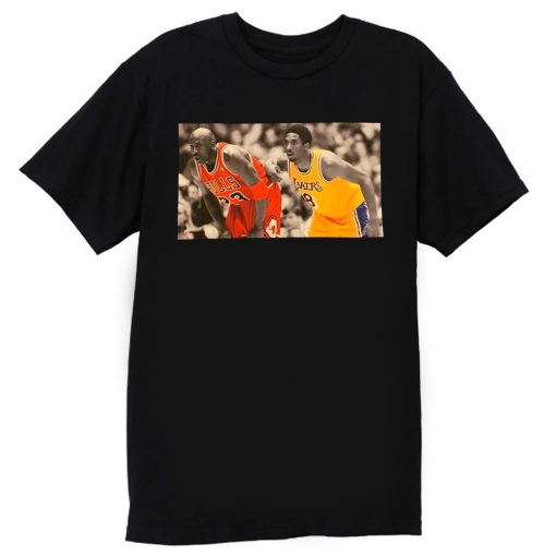 Kobe Bryant Michael Jordan memorial T Shirt