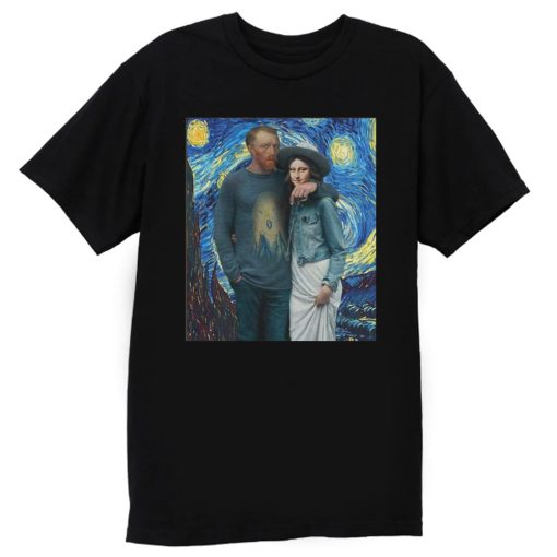 Lisa Van Gogh Starry Night T Shirt