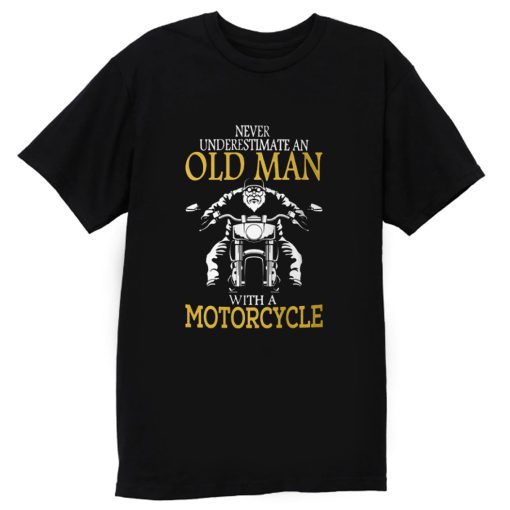 Motorcycle Old Man T Shirt
