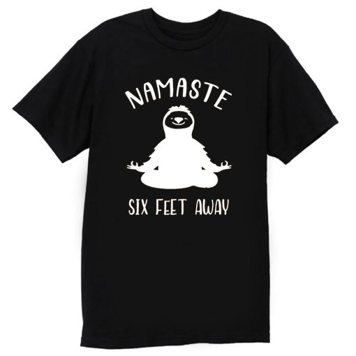Namaste Social Distancing T Shirt