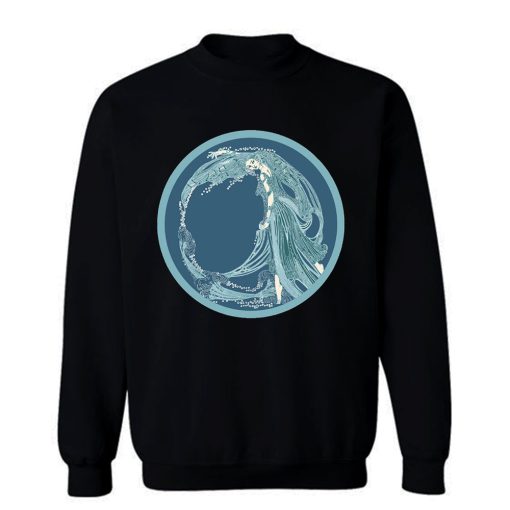 Nymph Ocean Spirit River Goddess Nature Spirit Sweatshirt