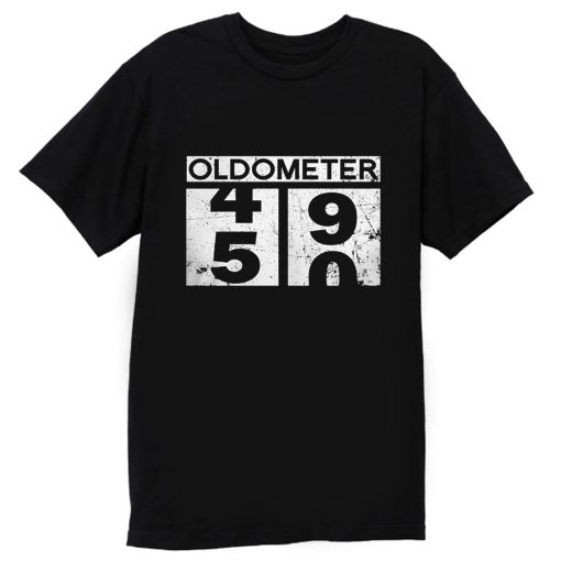 Oldometer 50th Birthday Counting 49 50 T Shirt