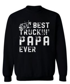 Papa Driver Truck Sweatshirt