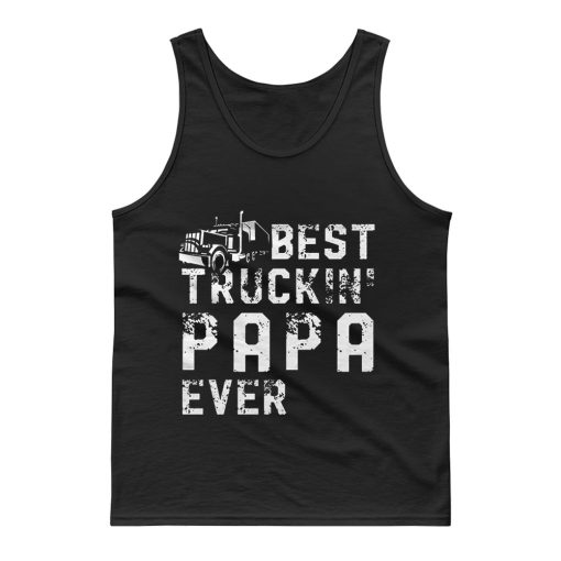 Papa Driver Truck Tank Top