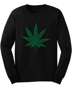 Pot Leaf Marijuana Long Sleeve