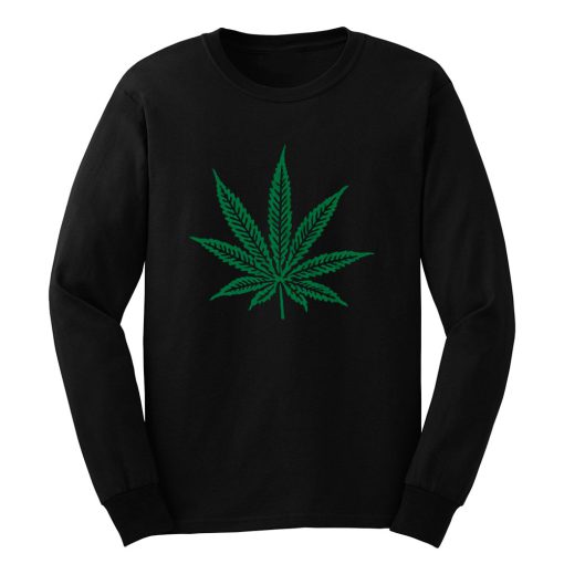 Pot Leaf Marijuana Long Sleeve