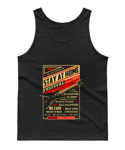 Quarantine Social Distancing Stay Home Festival 2020 Tank Top