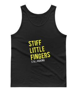 Stiff Little Fingers new tee black white Tank Top
