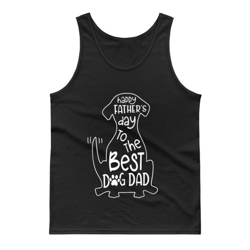 The Best Dog Dad Tank Top