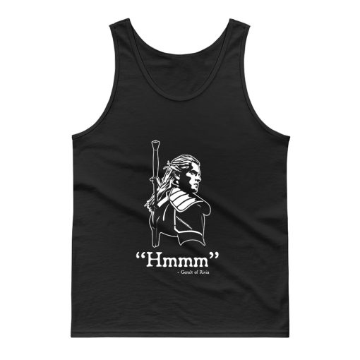 The Witcher Hmmm Geralt Of Rivia Tank Top