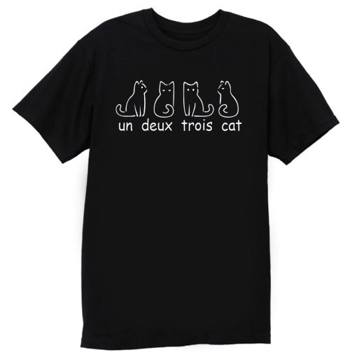 Un Deux Trois Cat T Shirt