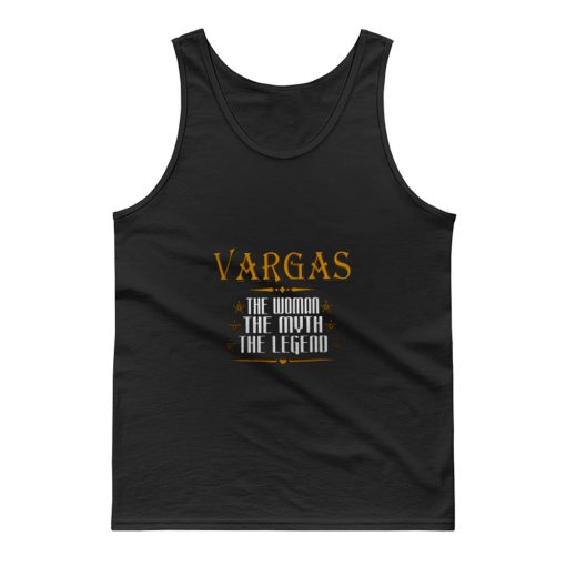 VARGAS The Woman The Myth The Legend Thing Shirts Ladies Tank Top