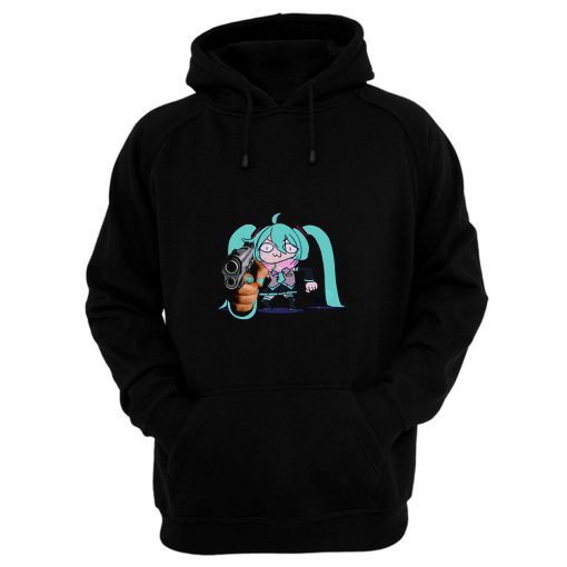 Watch Out Miku Gun Hoodie