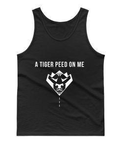 Wildcat Tigress Tigris Big Cat King Exotic Tiger Peed On Me Tank Top