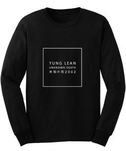 Yung Lean Unknown Death Long Sleeve