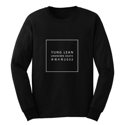 Yung Lean Unknown Death Long Sleeve