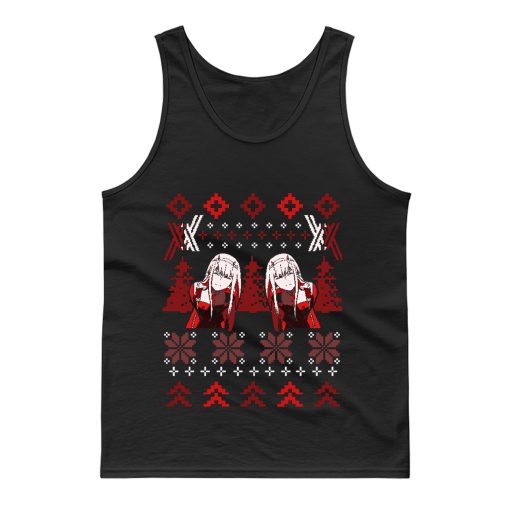 Zero Two Christmas Darling in the Franxx Tank Top