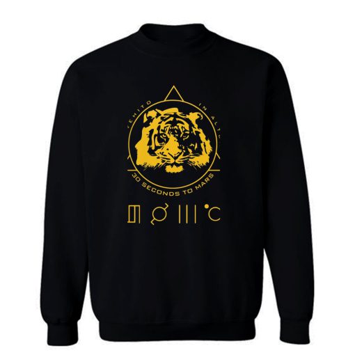 30 seconds To Mars King Tiger Band Sweatshirt