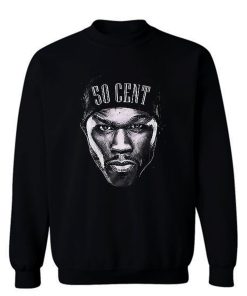 50 Cent Rapper face Sweatshirt