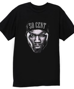 50 Cent Rapper face T Shirt