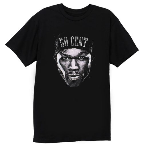 50 Cent Rapper face T Shirt