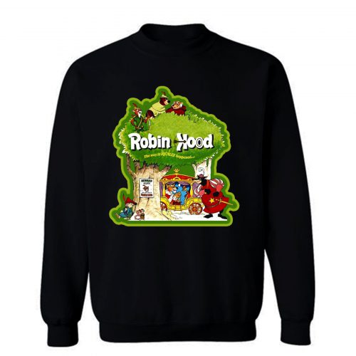 70s Disney Animated Classic Robin Hood Sweatshirt
