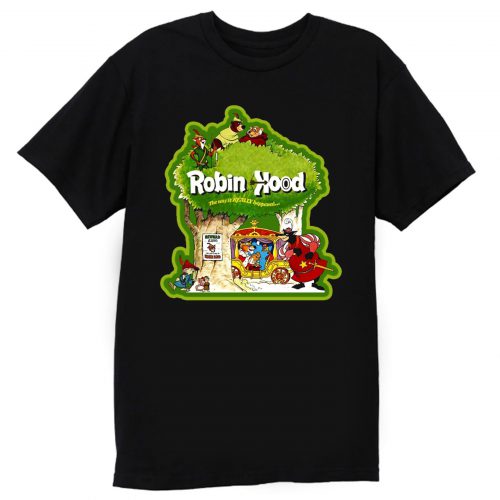 70s Disney Animated Classic Robin Hood T Shirt