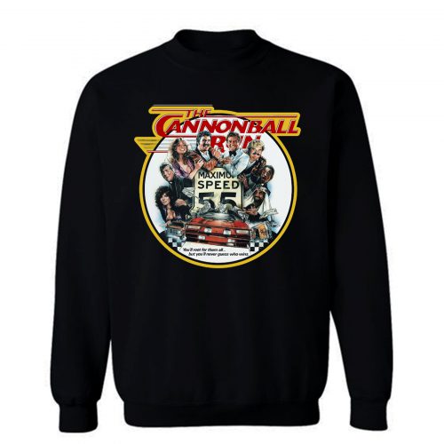 80s Burt Reynolds Classic The Cannonball Run Sweatshirt