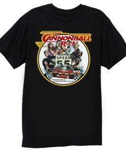 80s Burt Reynolds Classic The Cannonball Run T Shirt
