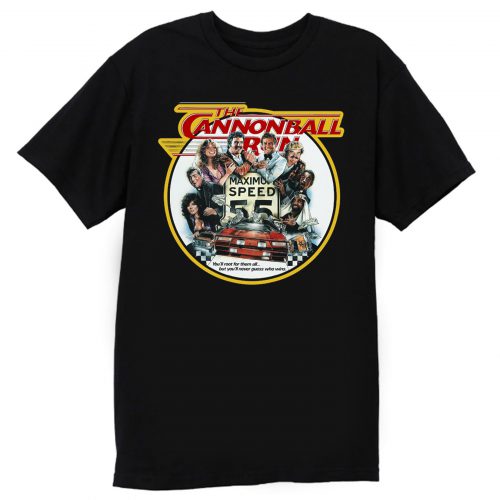 80s Burt Reynolds Classic The Cannonball Run T Shirt
