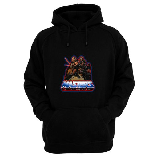 80s Classic Masters of the Universe He Man And Blade Hoodie