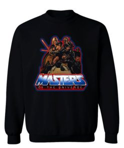 80s Classic Masters of the Universe He Man And Blade Sweatshirt