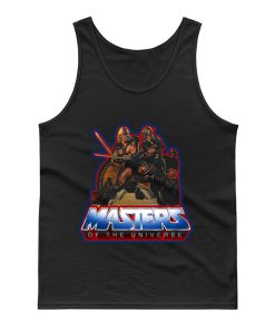 80s Classic Masters of the Universe He Man And Blade Tank Top