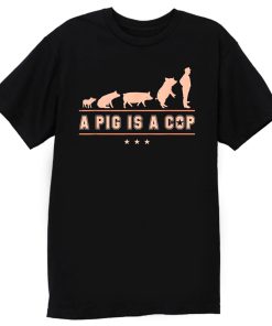 A Pig is A Cop Police Officer Evolution Funny T Shirt