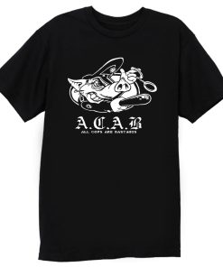 ACAB Pig Police Bastards T Shirt