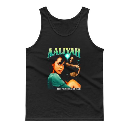 Aaliyah Cover Tour Vintage Tank Top
