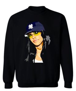Aaliyah New York Trucker Caps Sweatshirt