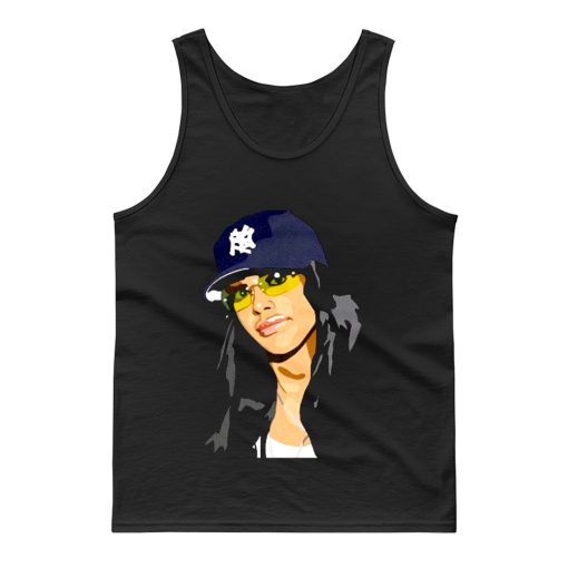 Aaliyah New York Trucker Caps Tank Top