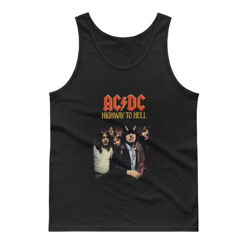 Ac Dc Highway To Hell Tank Top