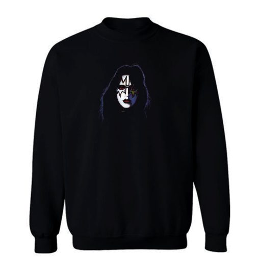 Ace Frehley Face Makeup Sweatshirt