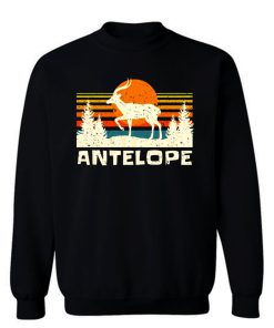 African Antelope Retro Wildlife Lover Sweatshirt