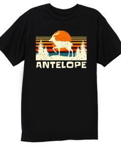 African Antelope Retro Wildlife Lover T Shirt